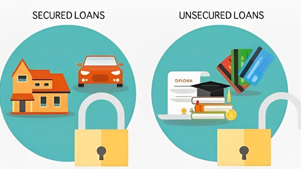 Difference between secured and unsecured company loans