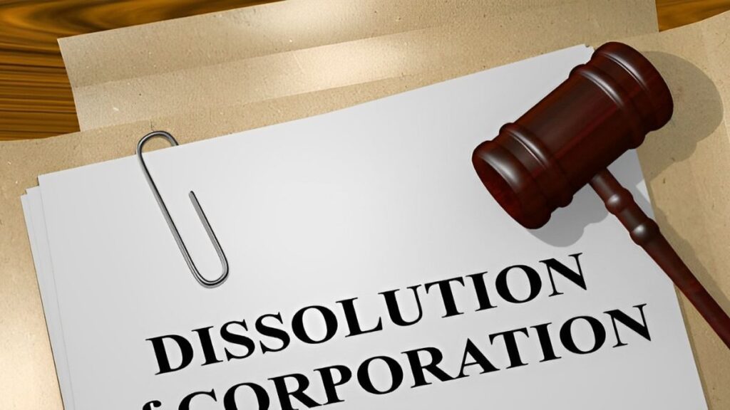 This is an image to describe Dissolution Process of Business Partnership Dissolution Process of Business Partnership