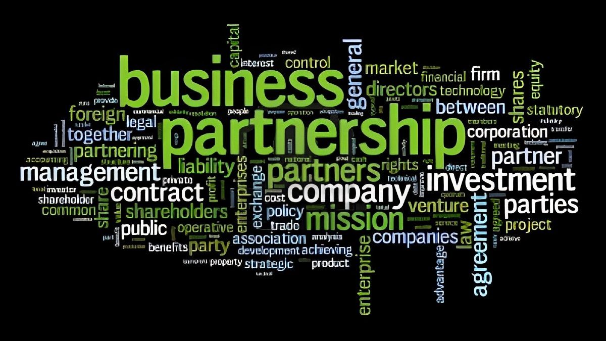 A business partnership is a legal agreement between two or more parties that defines the joint ownership and operation of the business.